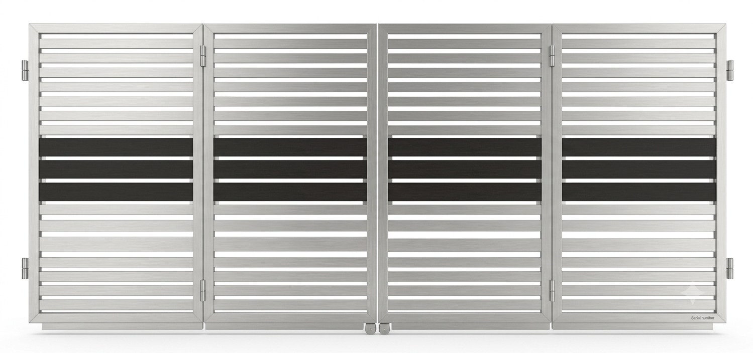 Signature Twin-Stripe Silver